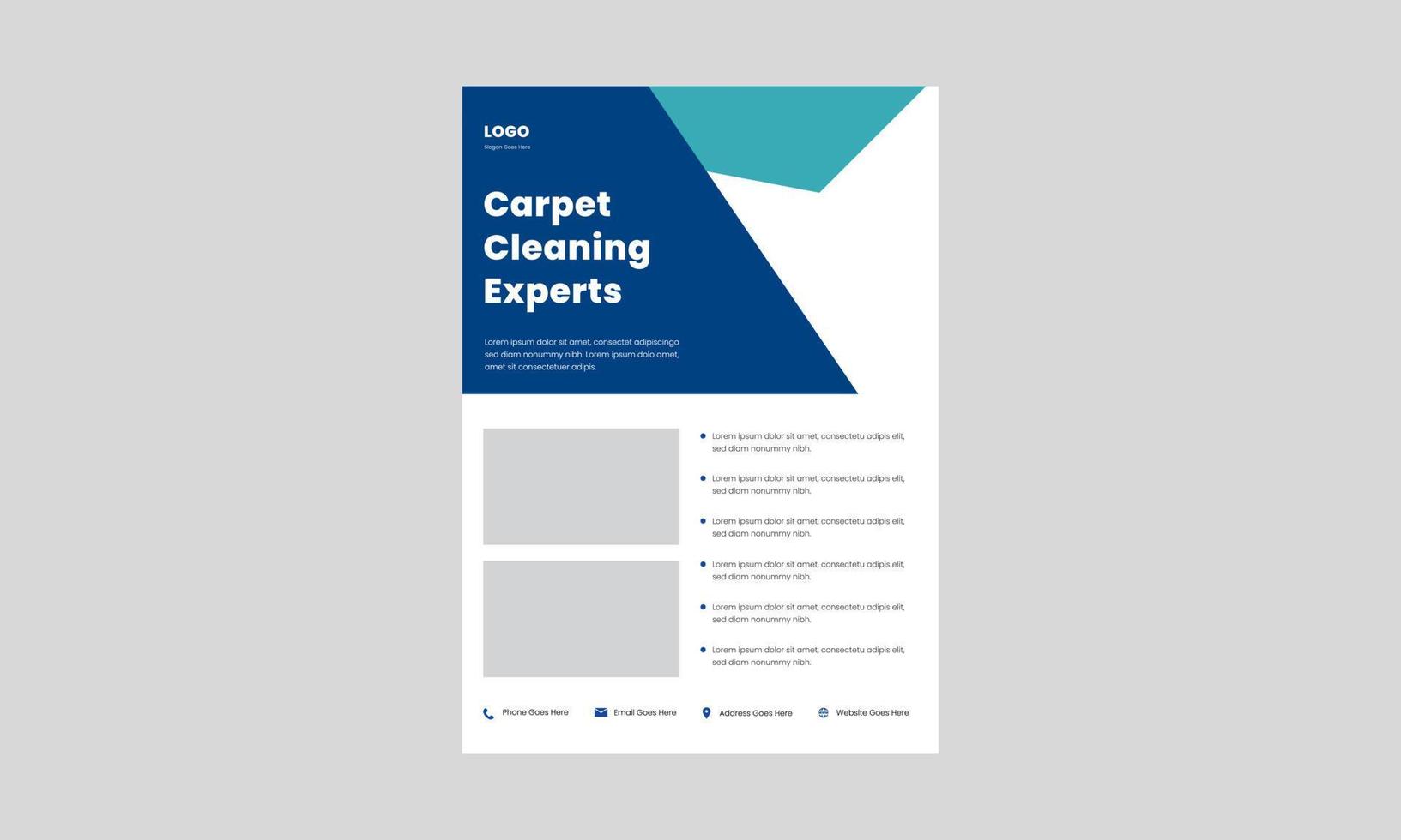 carpet cleaning expert service flyer design. move out cleans and carpet stains poster, leaflet design. carpet cleaning poster design. vector
