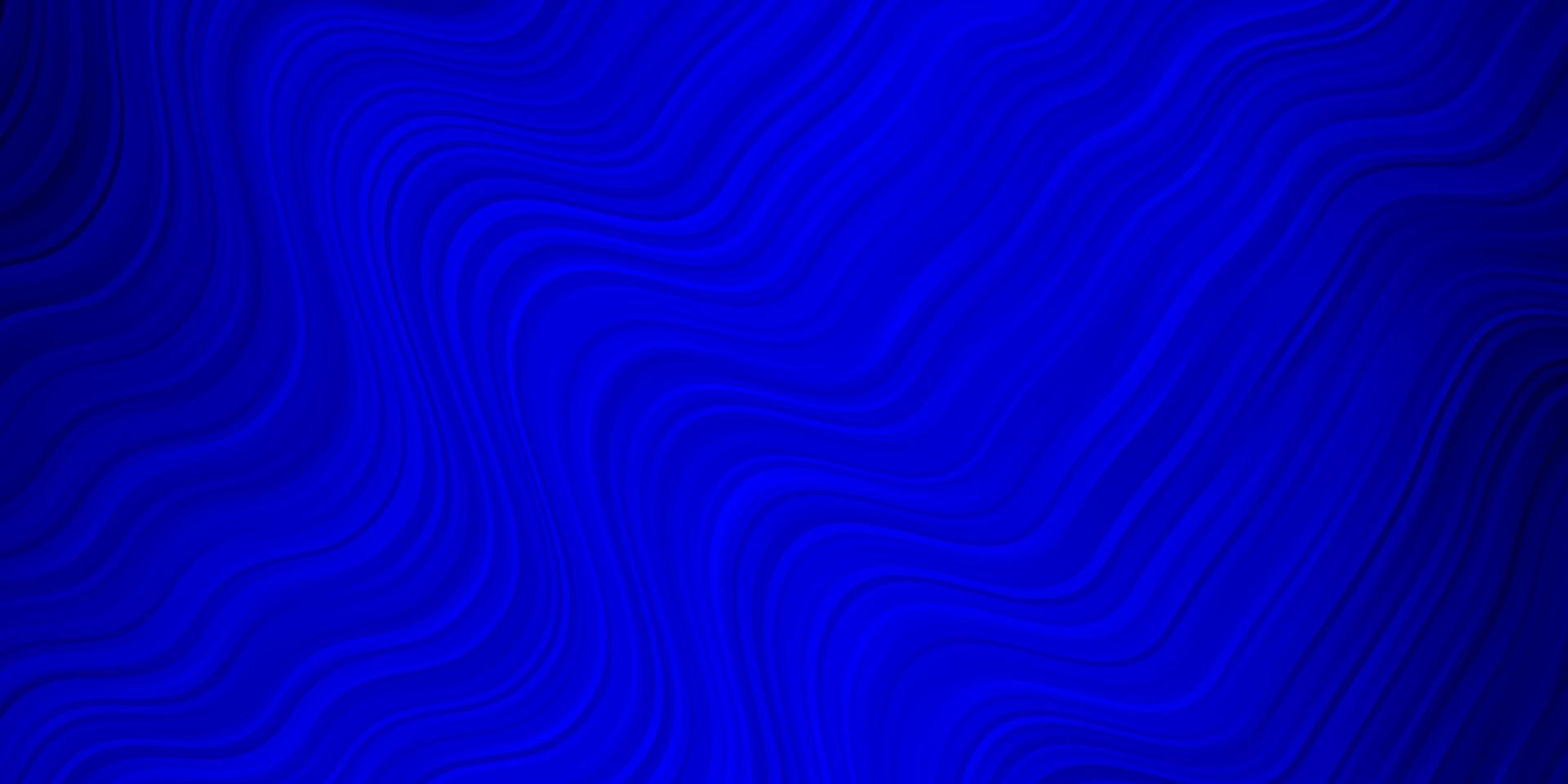 Dark BLUE vector backdrop with bent lines.