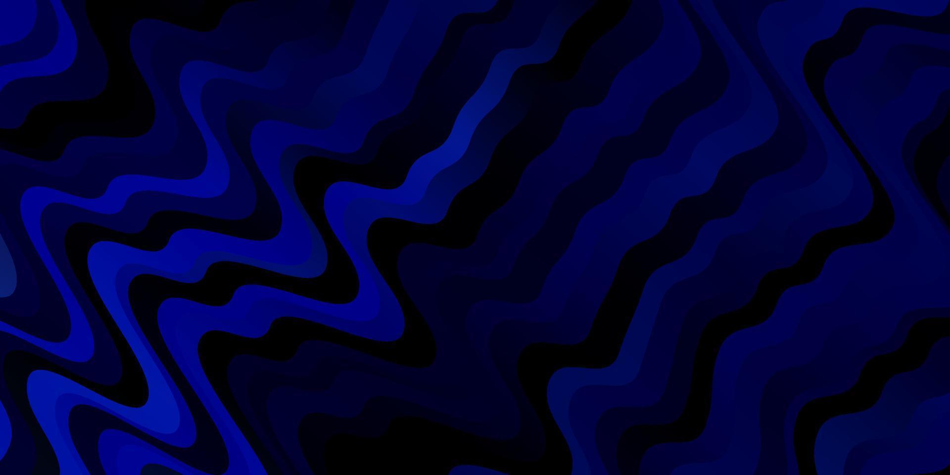 Fondo de vector azul oscuro con arcos.