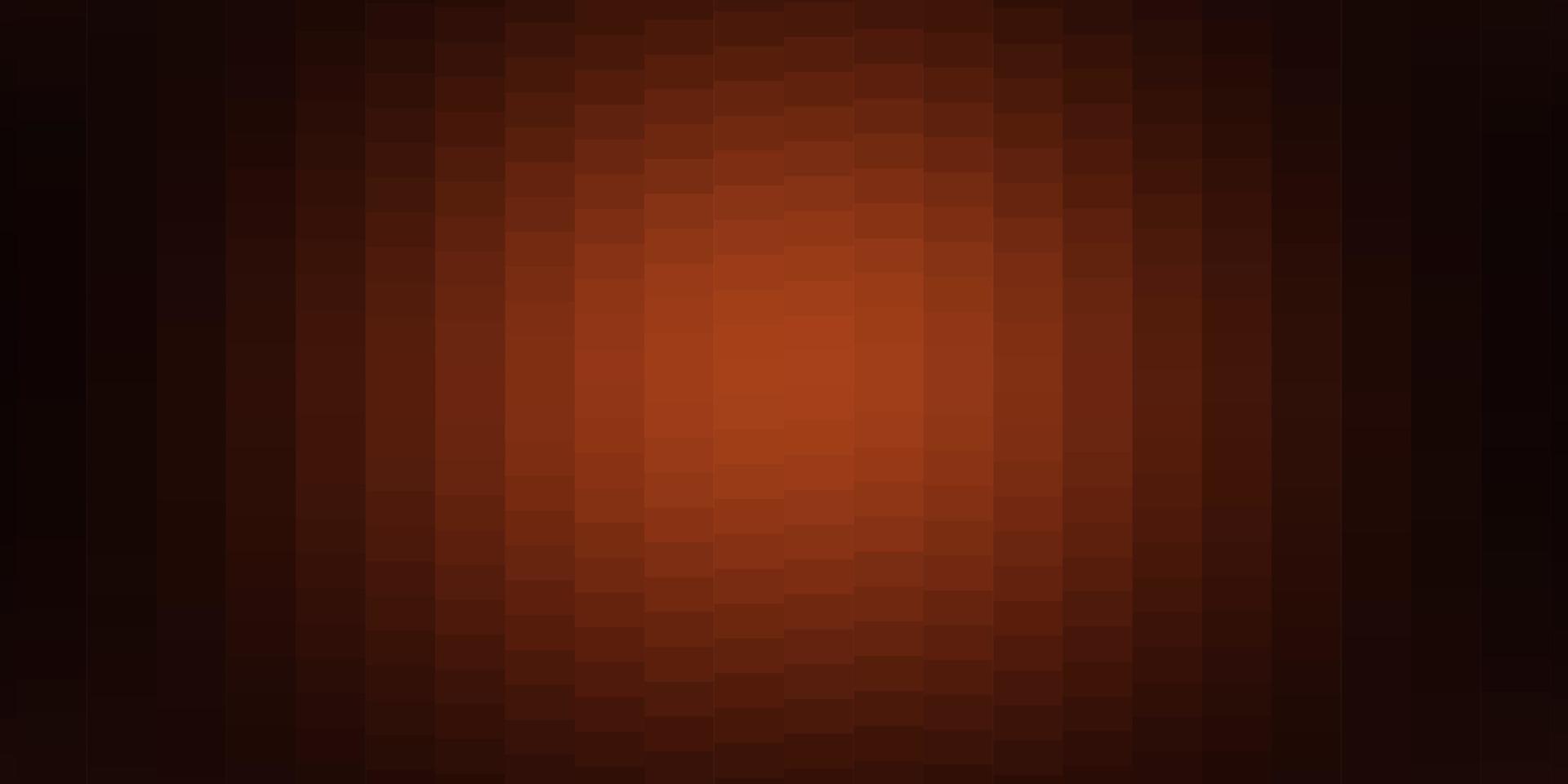 patrón de vector marrón oscuro en estilo cuadrado.
