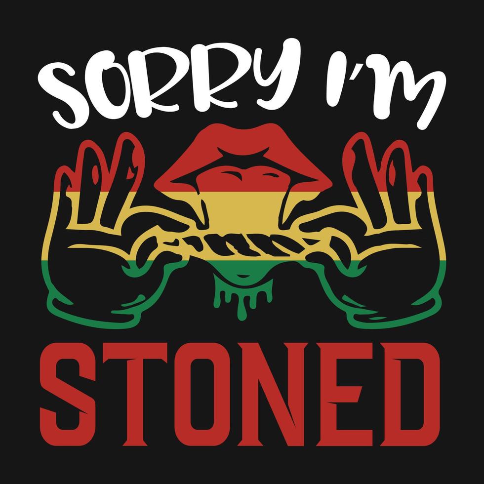 Cannabis Weed Marijuana Stoner T-Shirt Vector