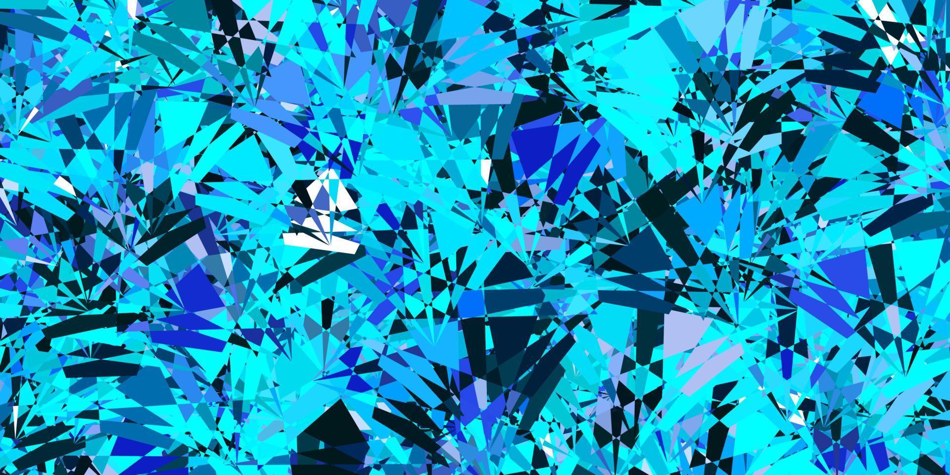 Light Pink, Blue vector background with polygonal forms.