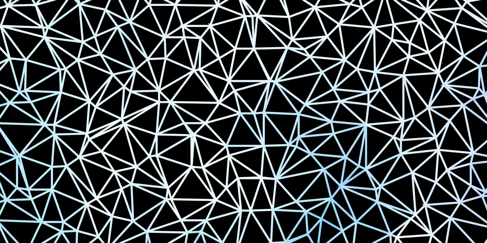 Light purple vector polygonal pattern.