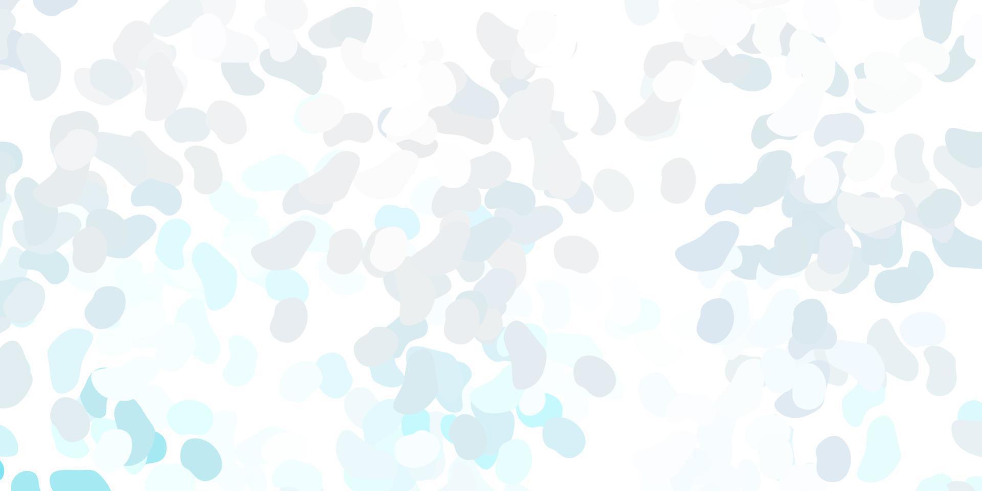 Light purple vector background with random forms.