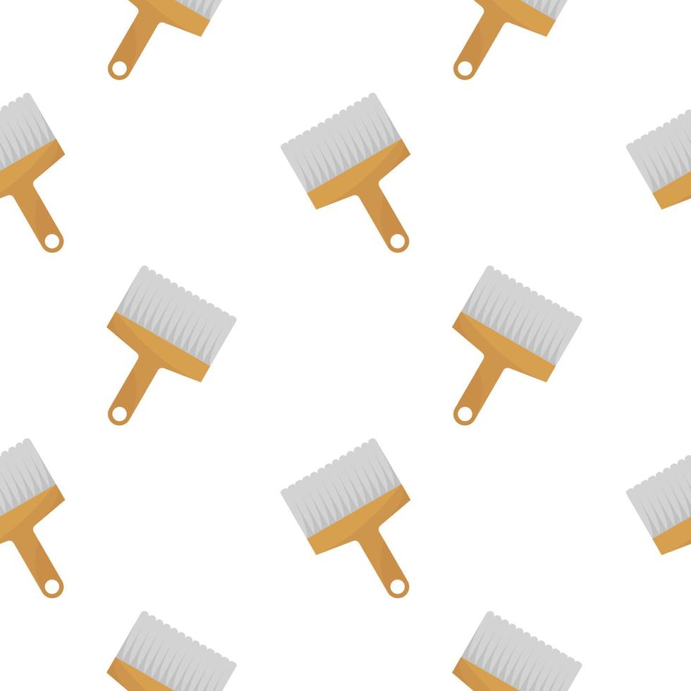paint brush seamless pattern vector
