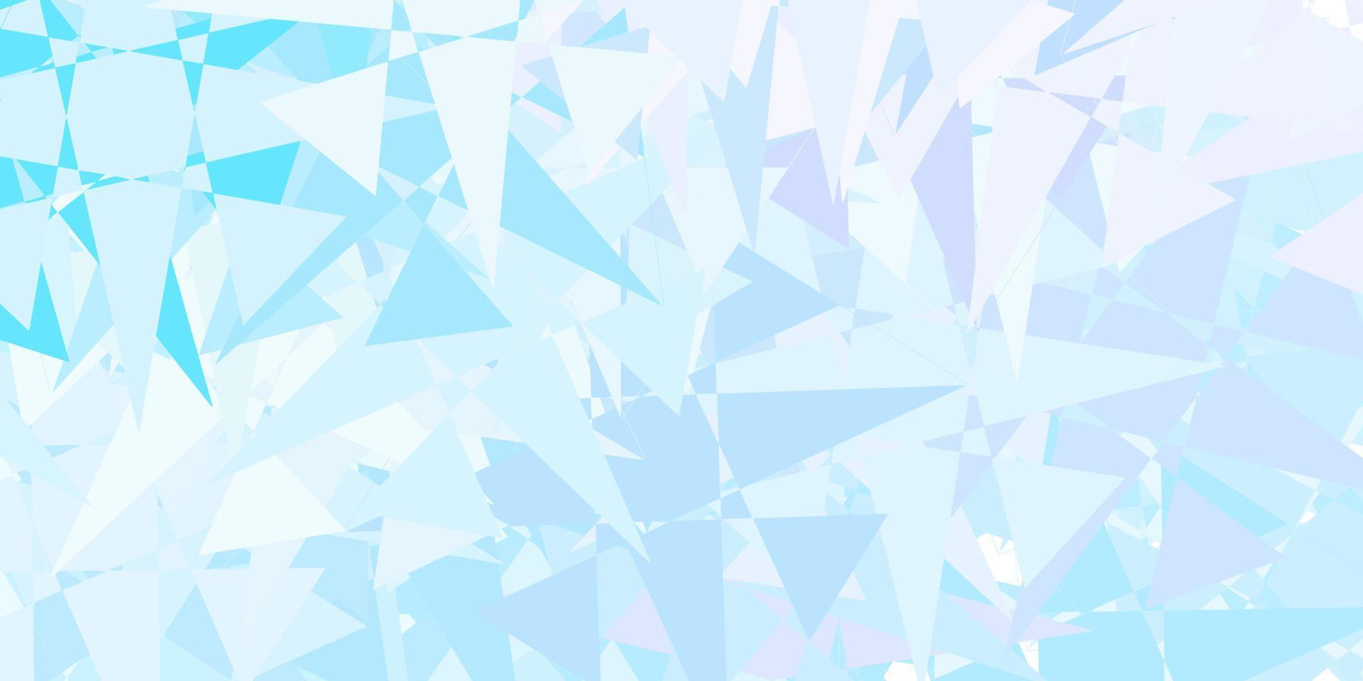 Light Purple vector layout with triangle forms.