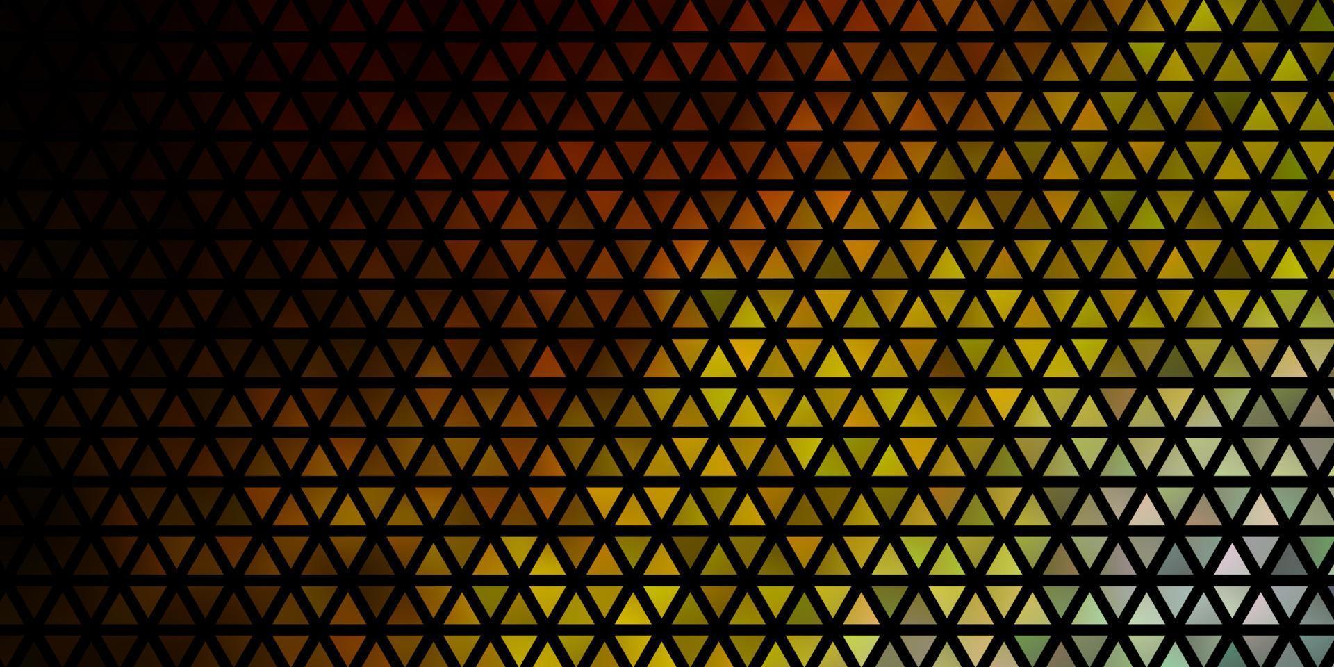 Light Blue, Yellow vector pattern with polygonal style.