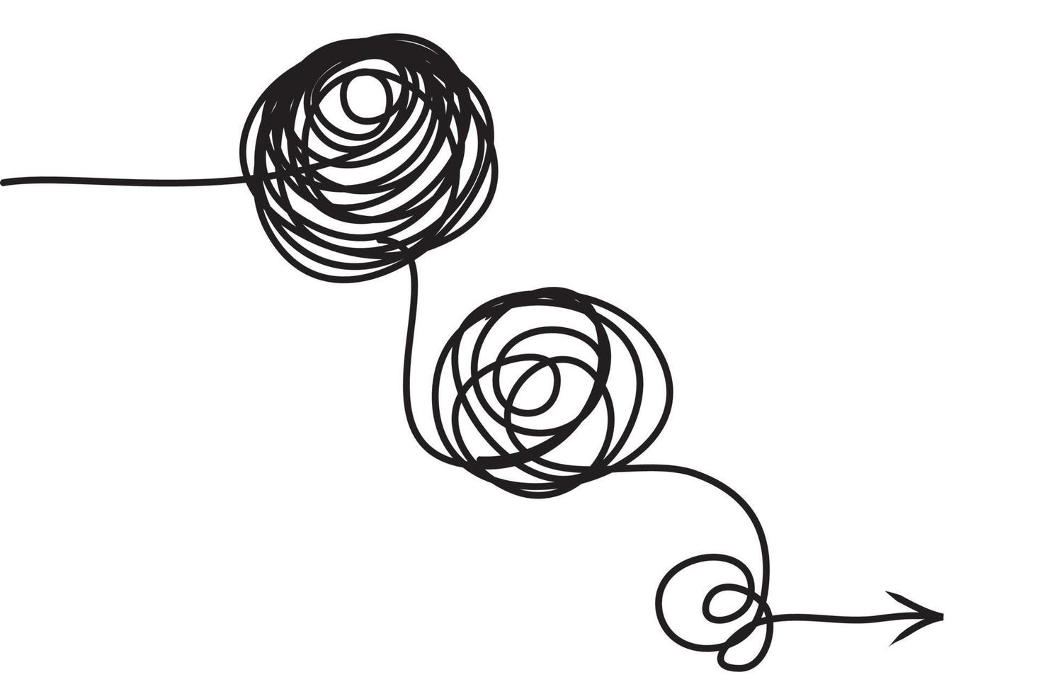 doodle sketchy pen and scrible isolated on white background .vector illustration vector