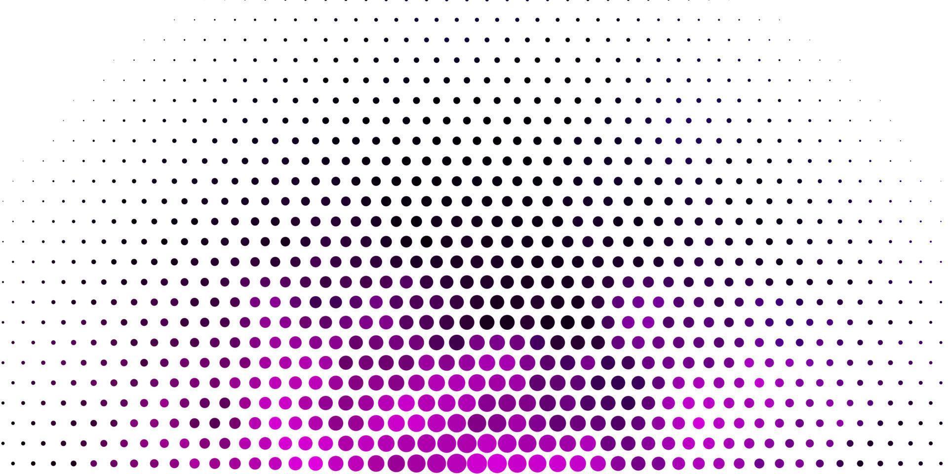 Light Pink vector template with circles.