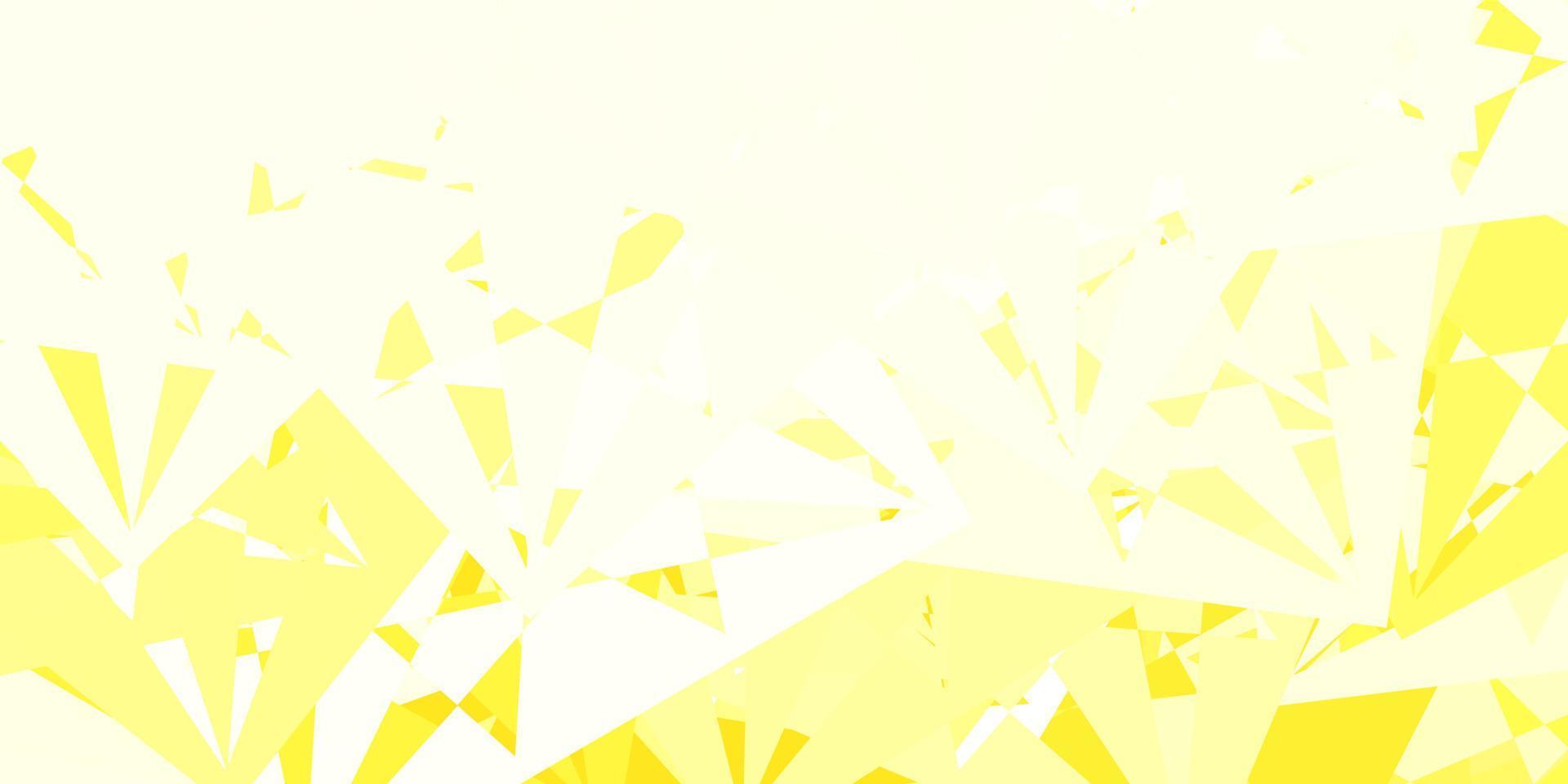 Light Orange vector texture with random triangles.