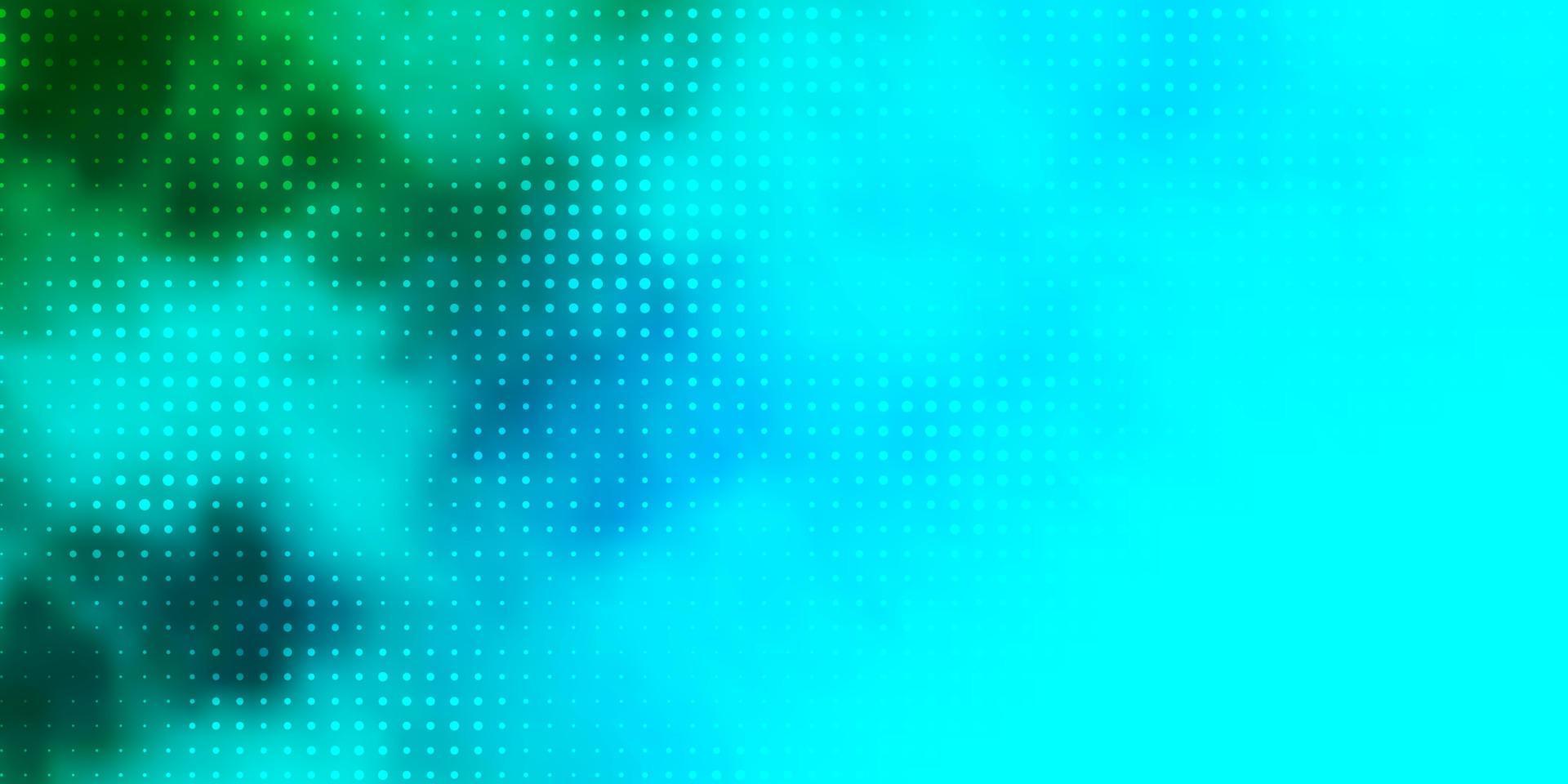 Light Blue, Green vector texture with circles.