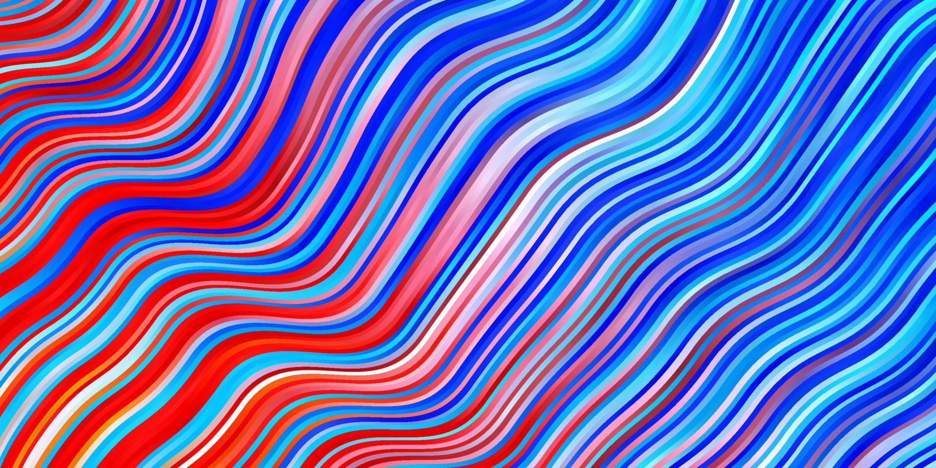 Light Blue, Red vector texture with circular arc.
