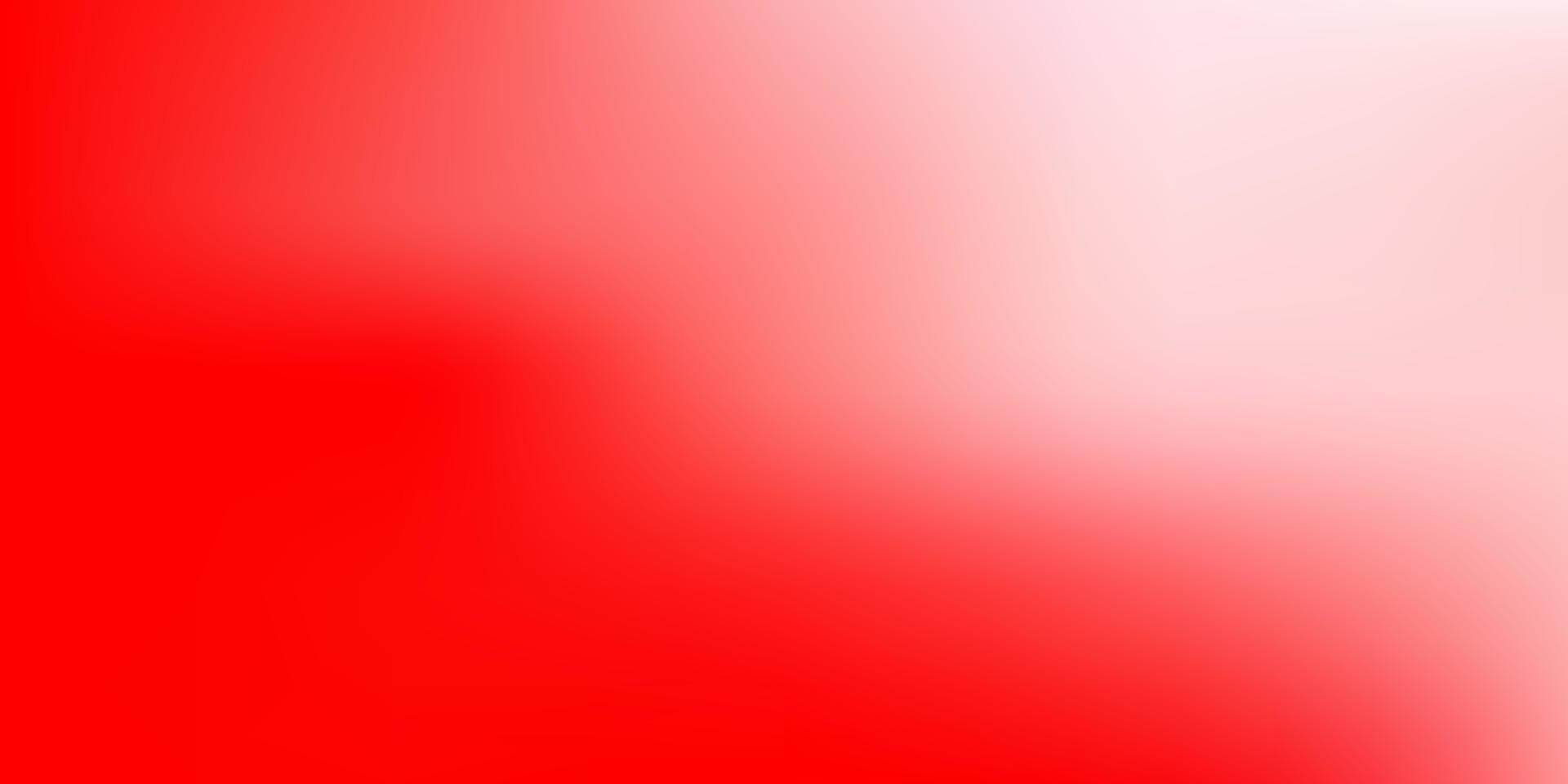Light red vector abstract blur backdrop.