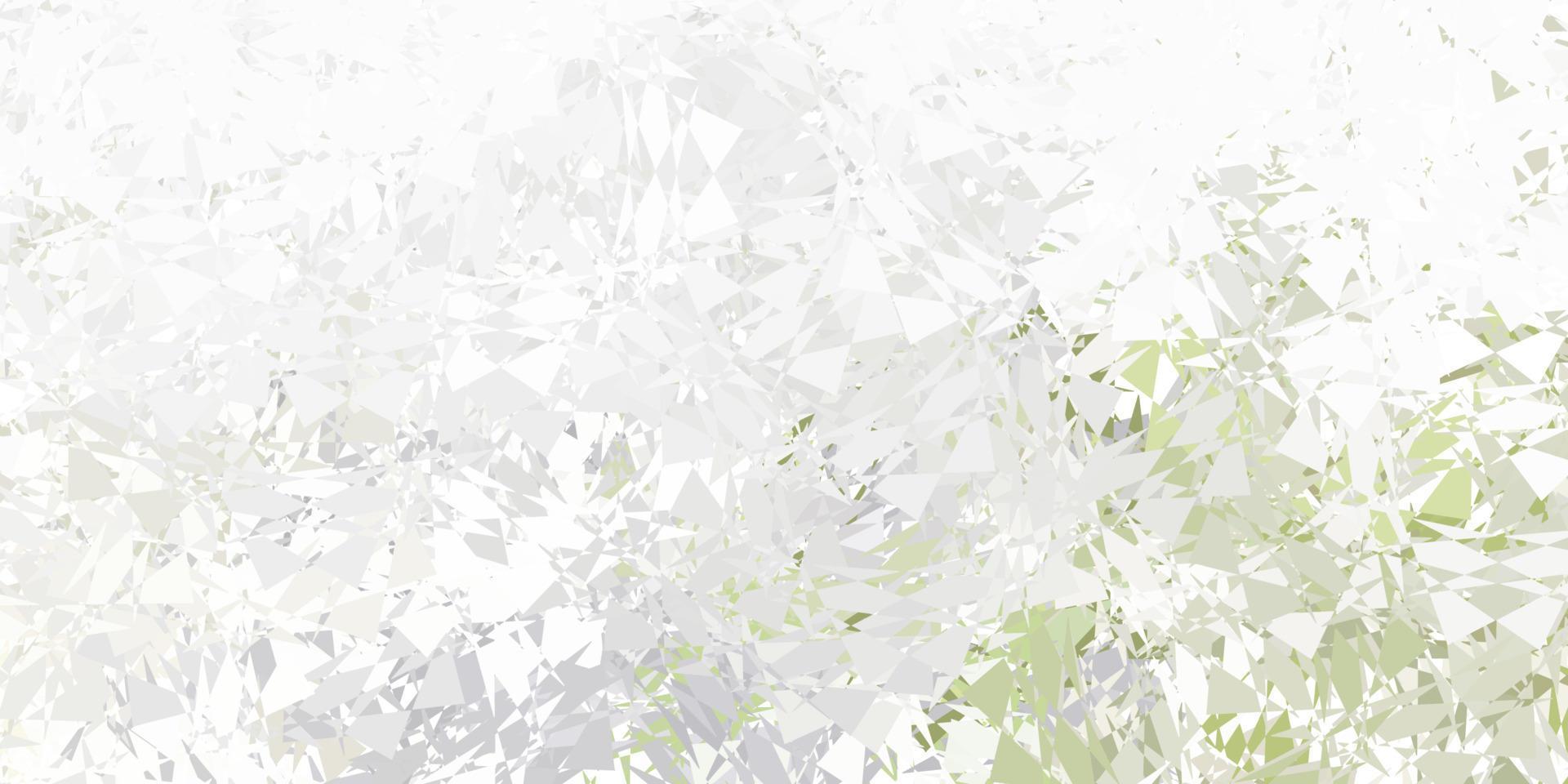 Light gray vector template with triangle shapes.