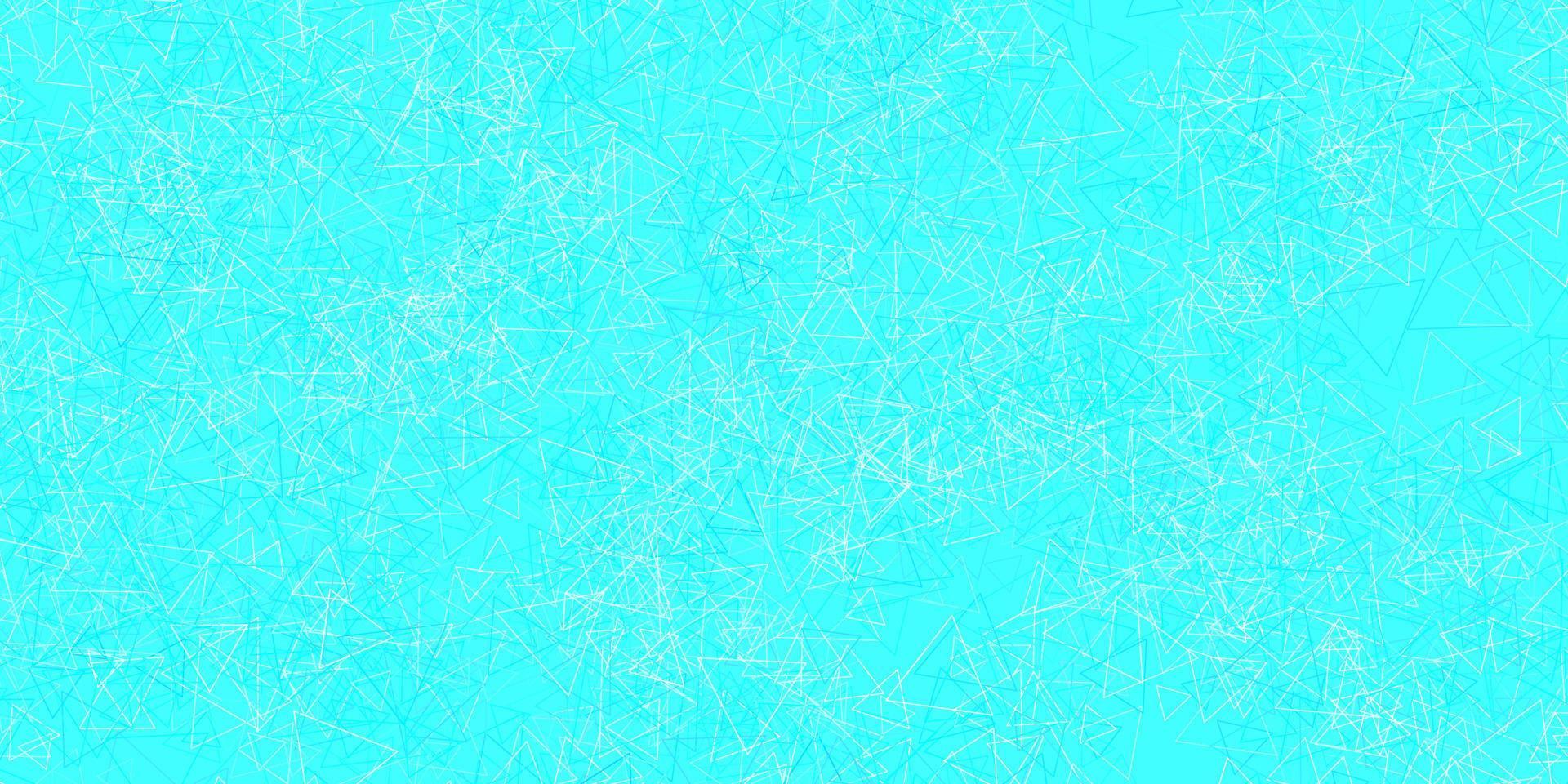 Light Blue, Yellow vector layout with triangle forms.