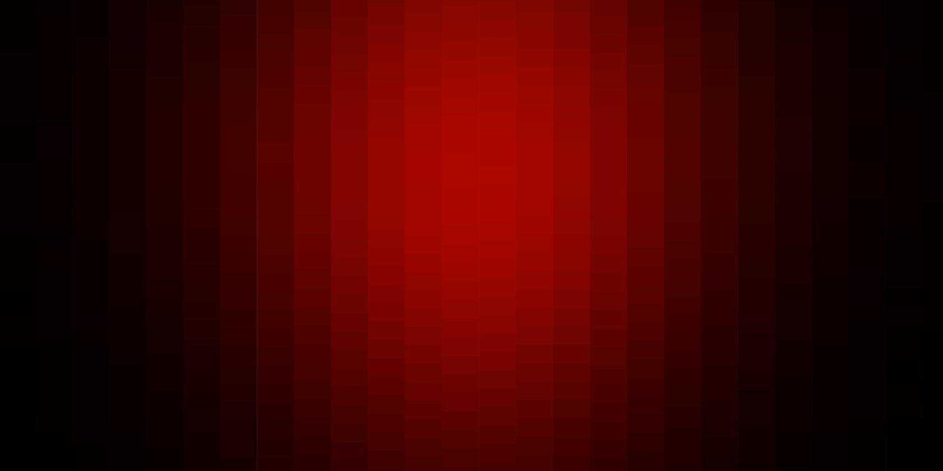 Dark Red vector background with rectangles.
