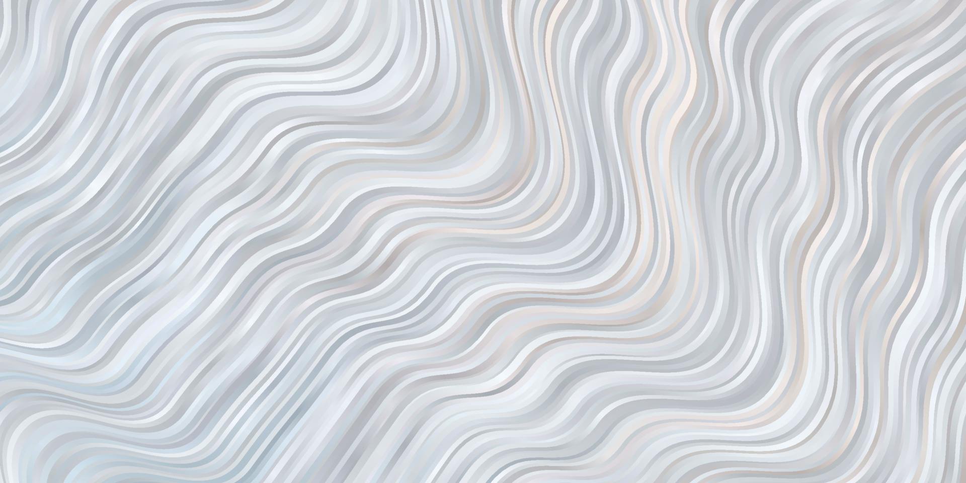 Light Purple vector template with curved lines.