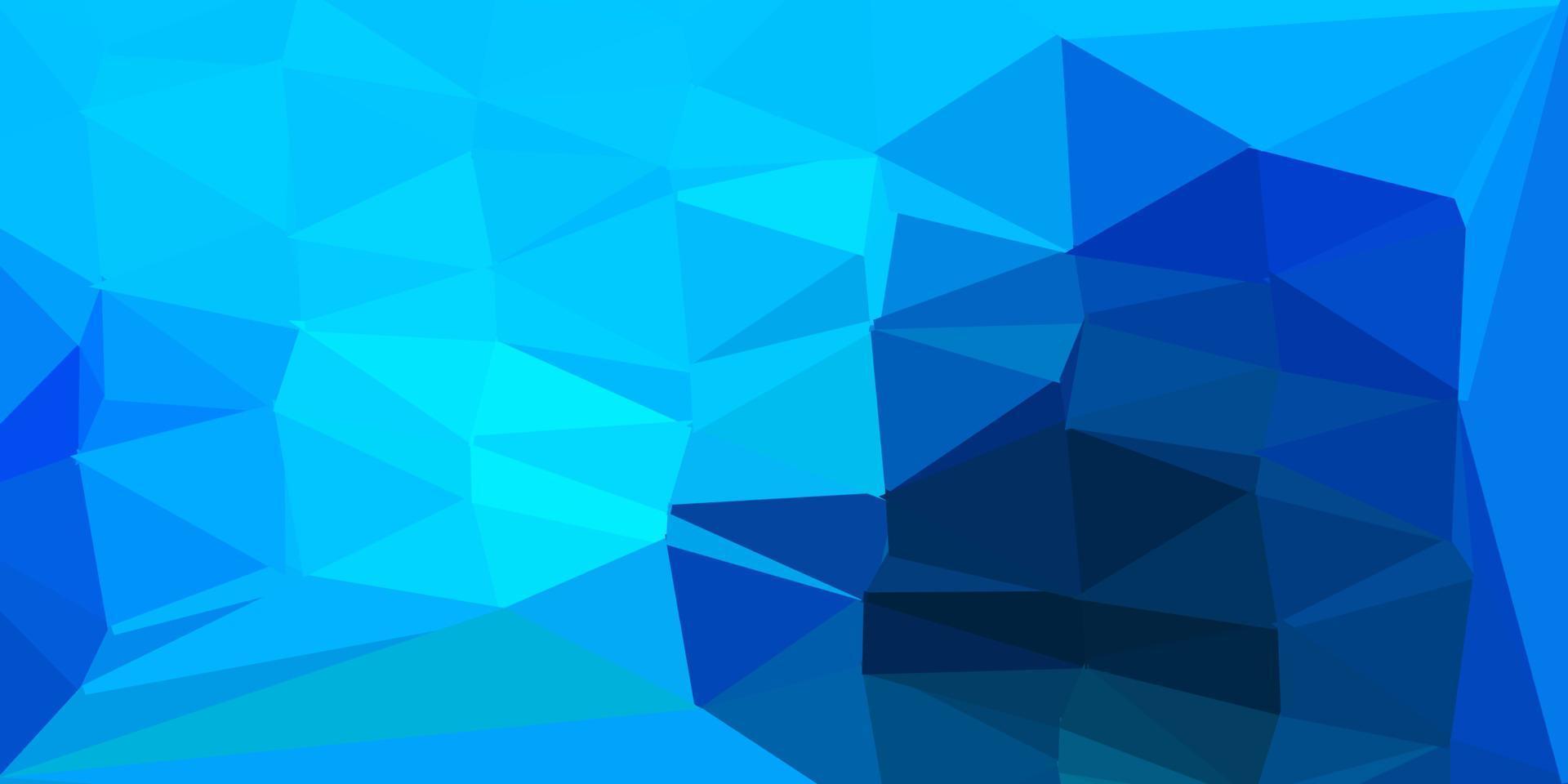 Light blue vector gradient polygon wallpaper.
