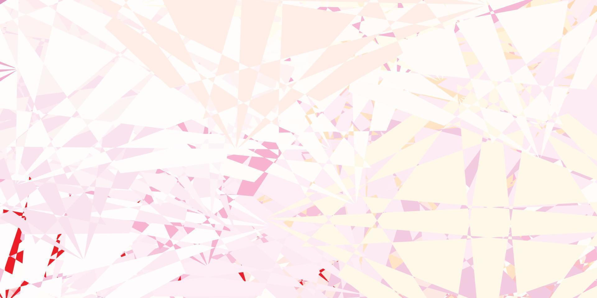 Light Pink vector template with abstract forms.