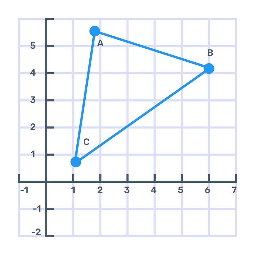 Icon of cartesian analytics in editable design vector