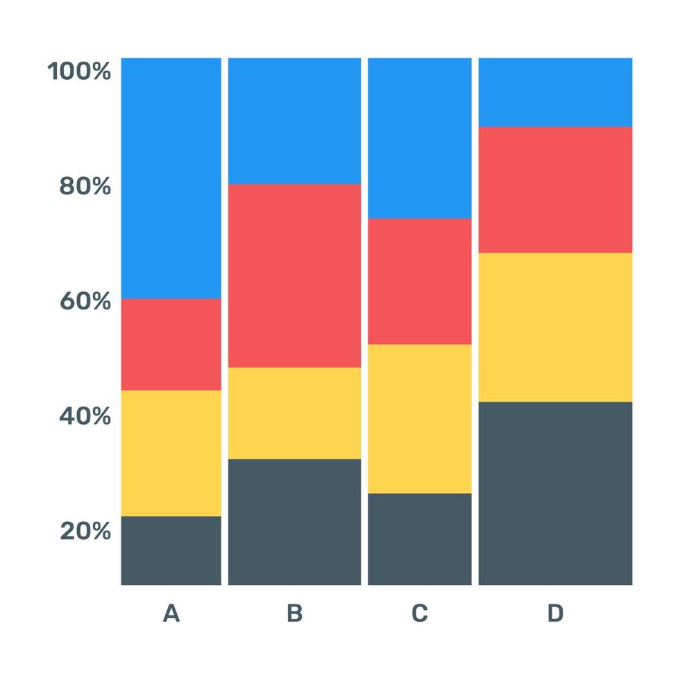 Download this flat icon of business data chart vector