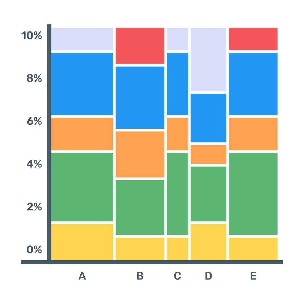 Download this flat icon of business data chart vector