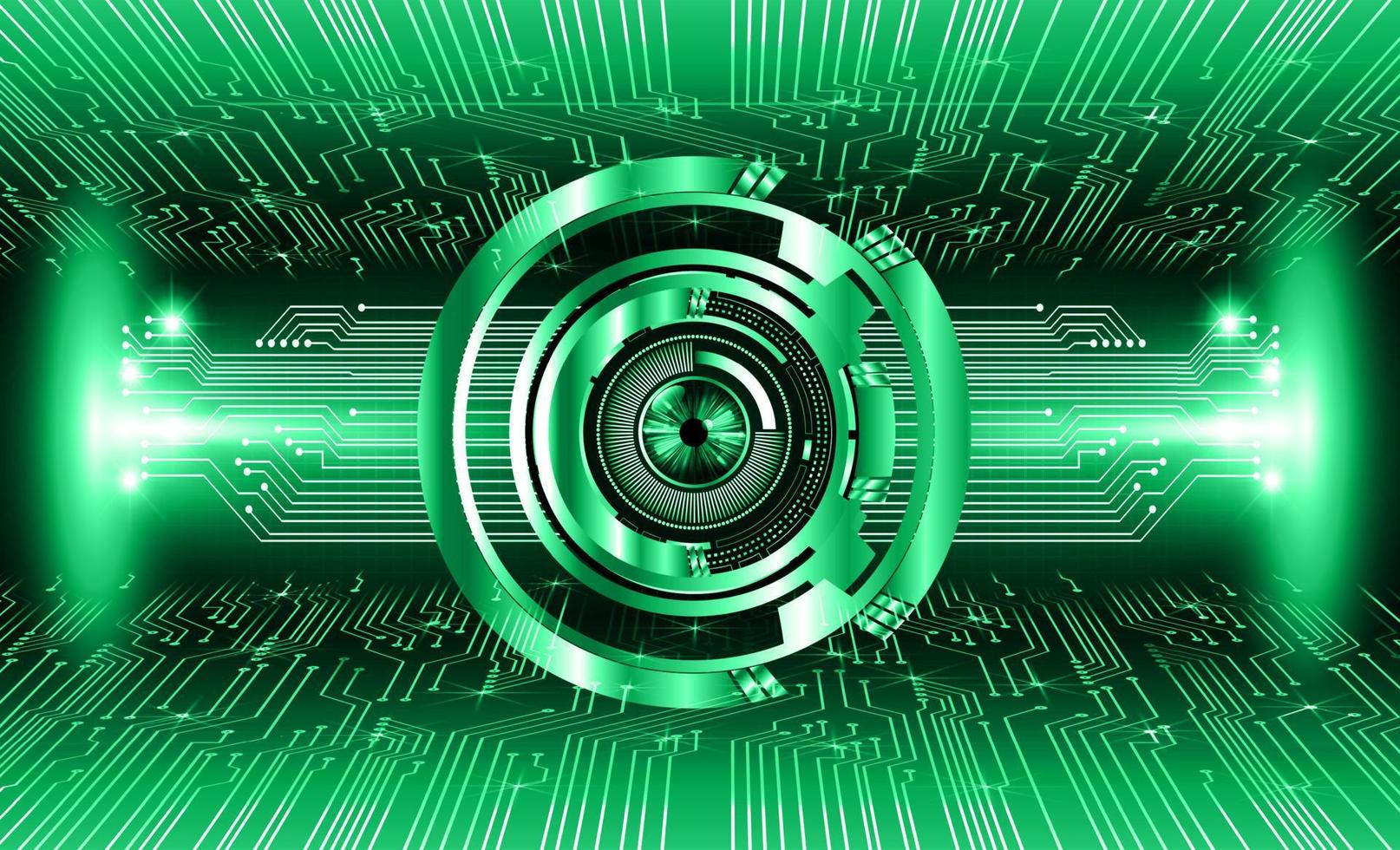 eye cyber circuit future technology concept background vector