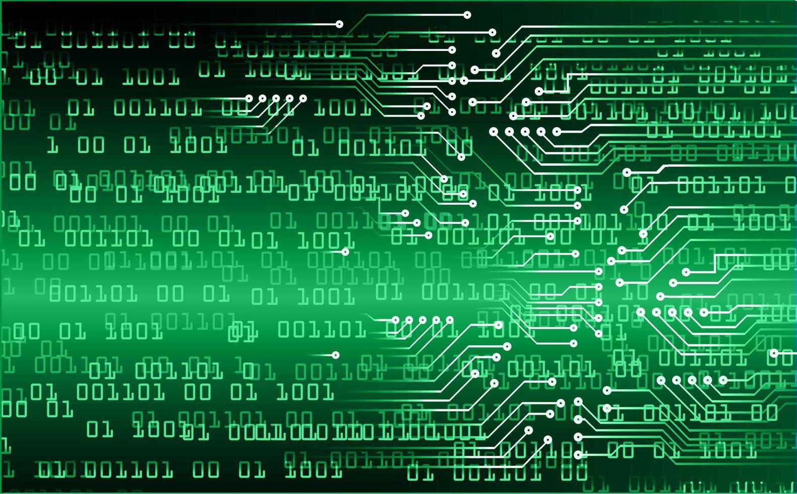 cyber circuit future technology concept background vector