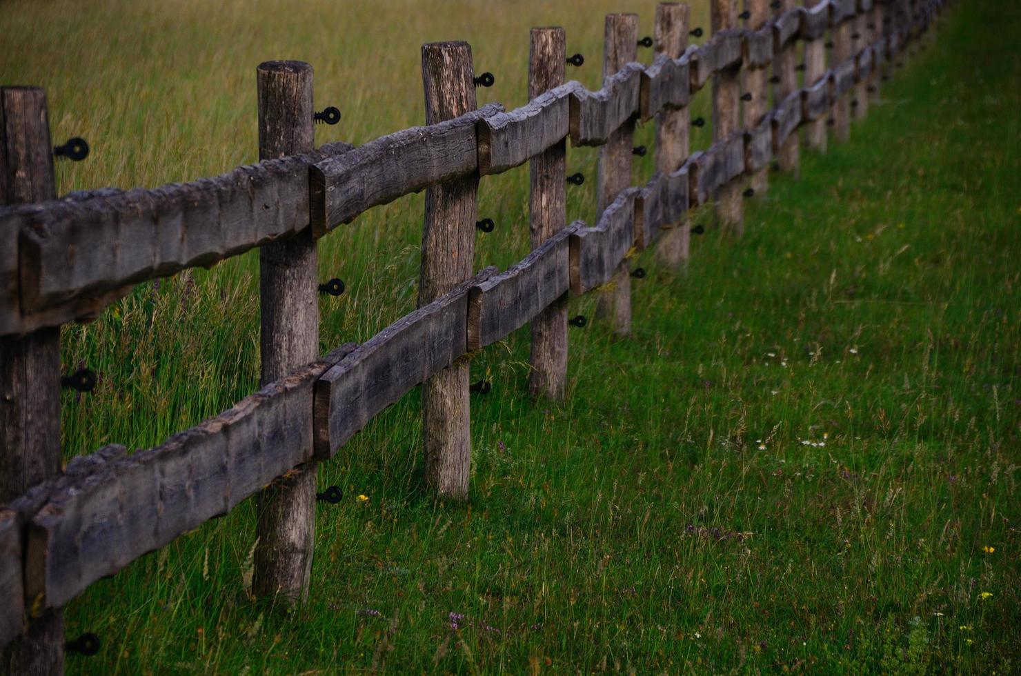 valla de un rancho foto