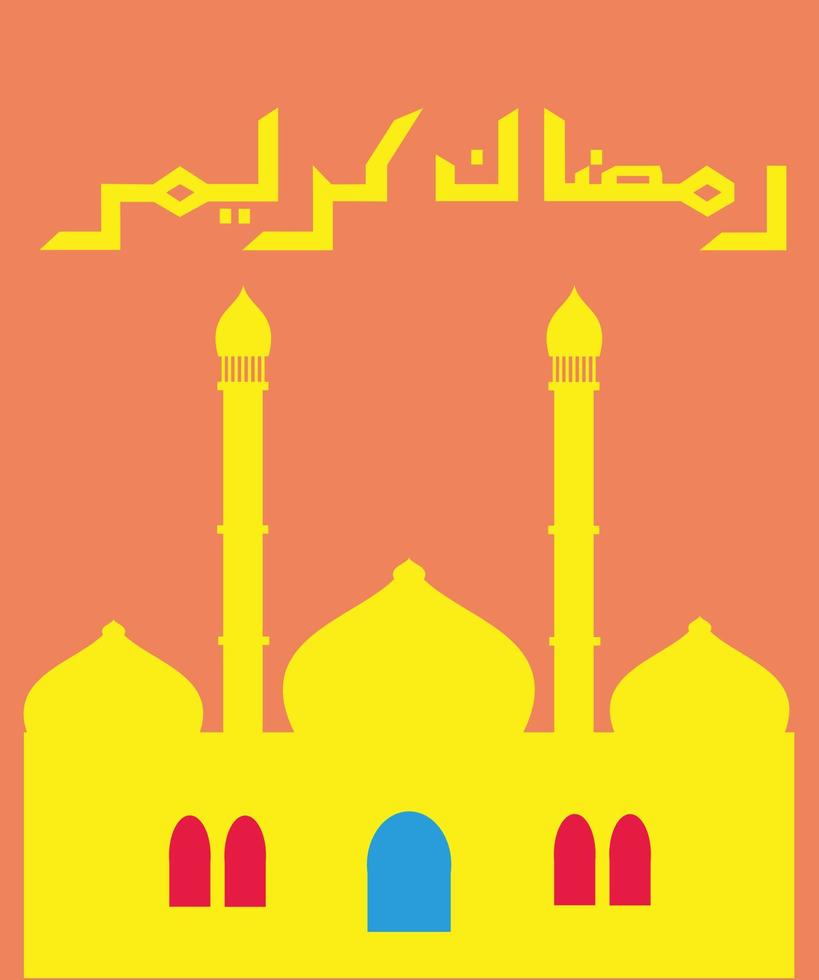 diseños de saludo ramadan kareem. plantillas de ramadán vector