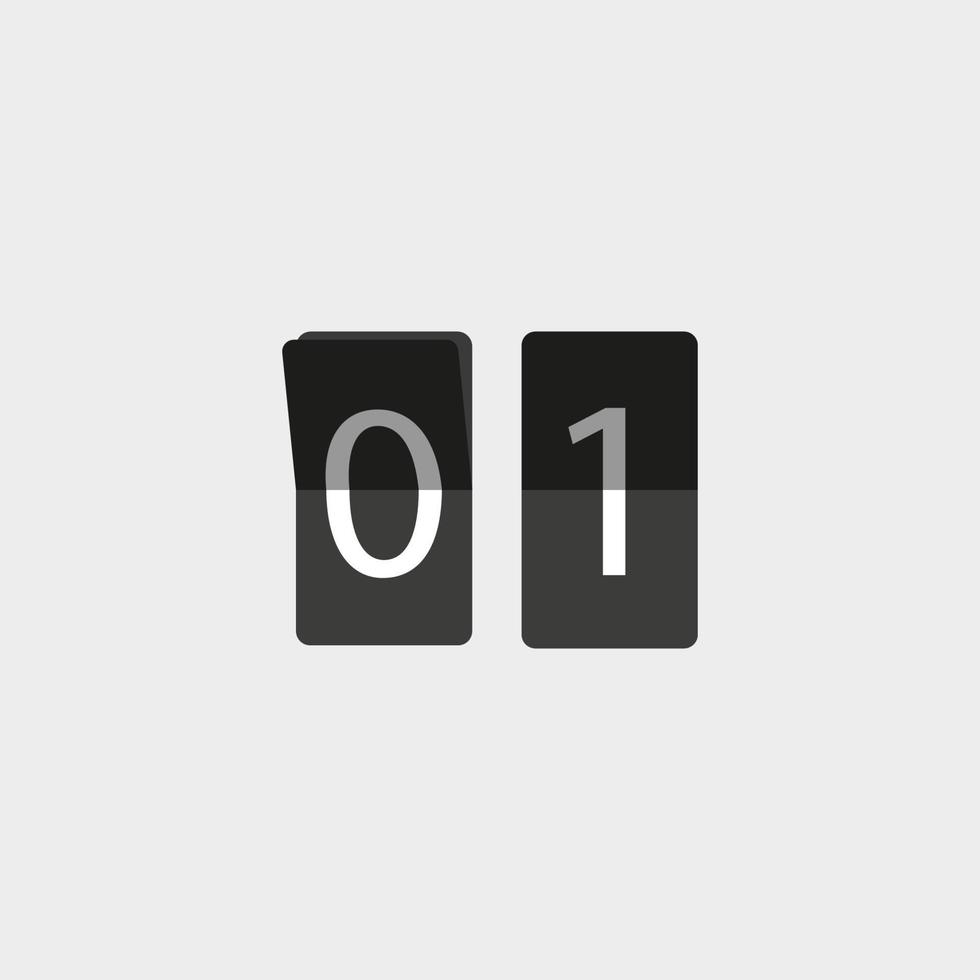calendar date vector icon. stopwatch reminder icon 10