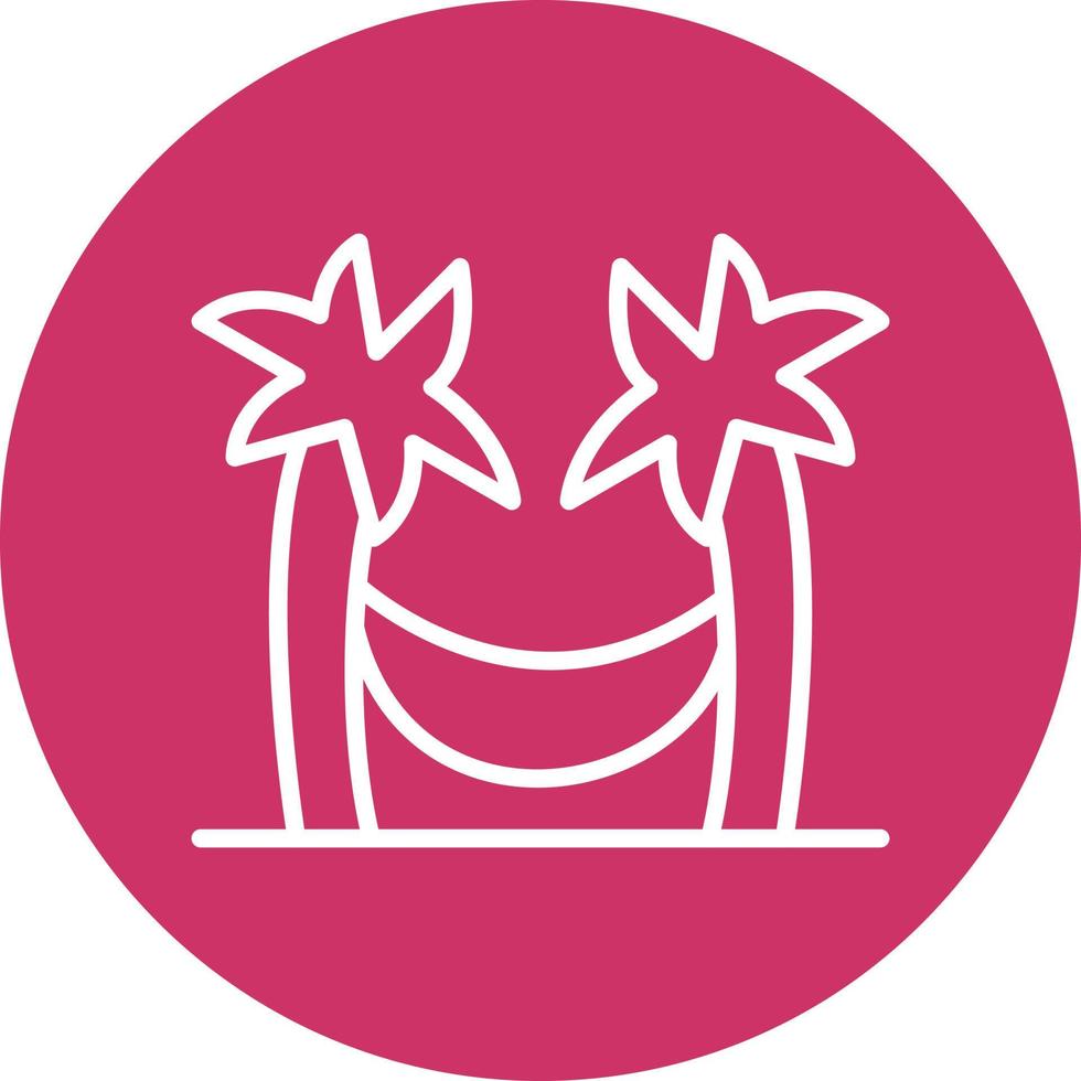Hammock Icon Style vector