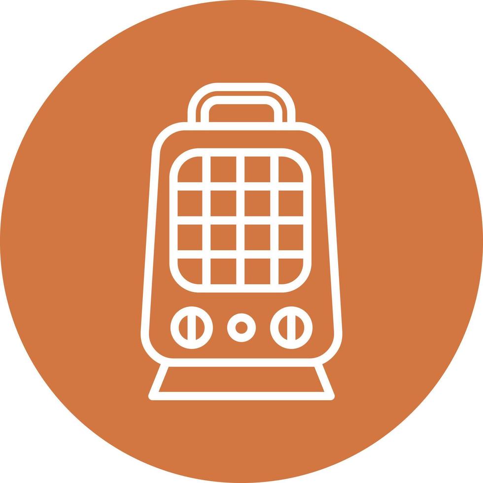 Heater Icon Style vector