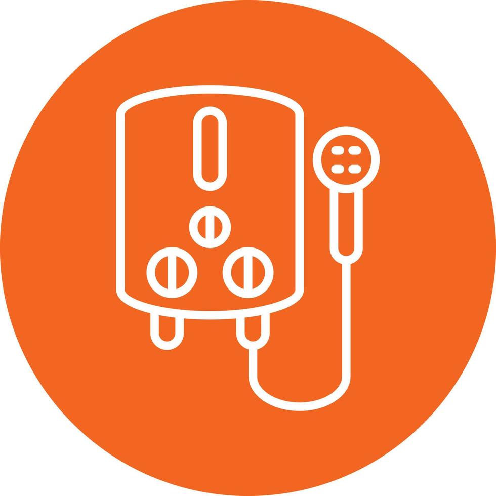 Water Heater Icon Style vector