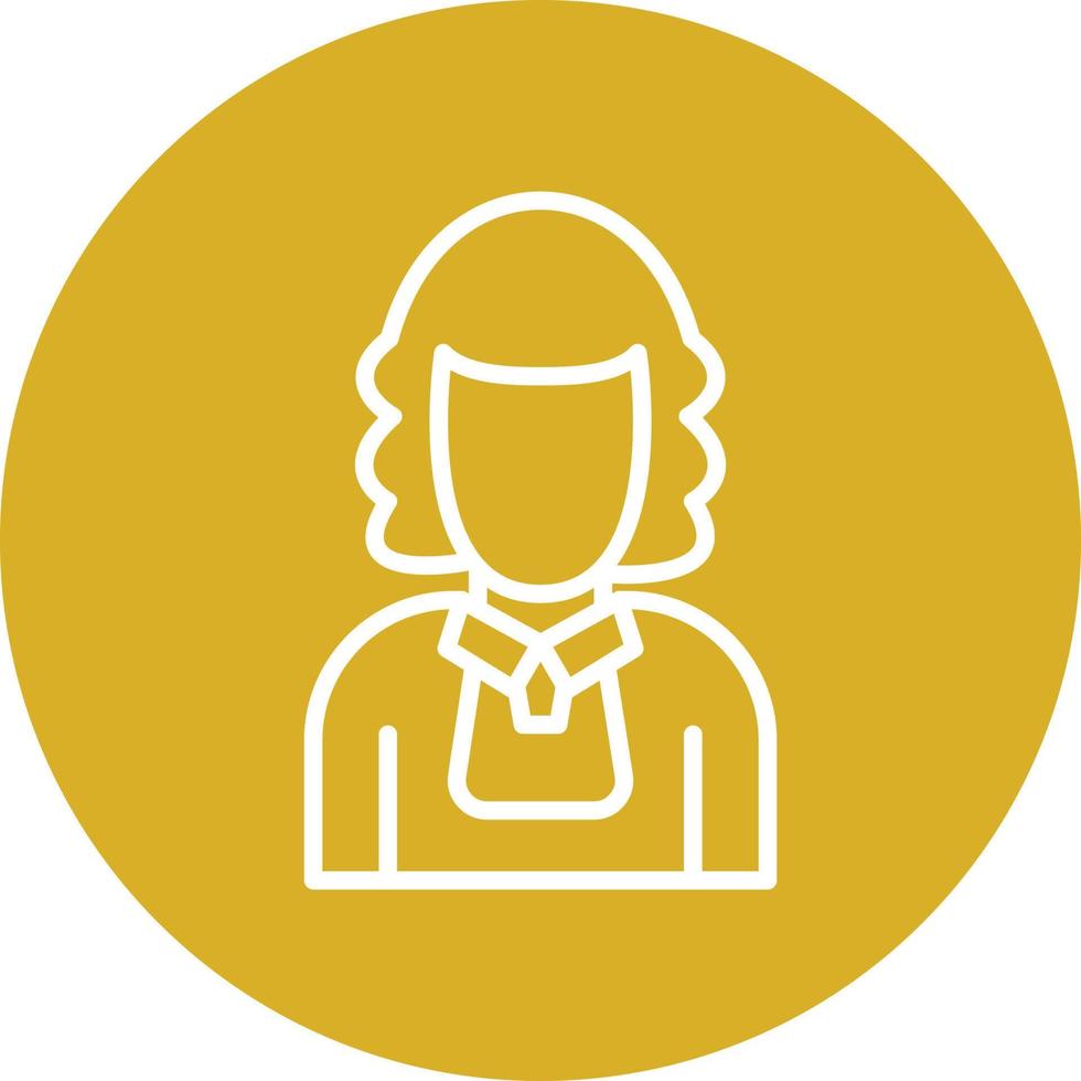 Judge Icon Style vector