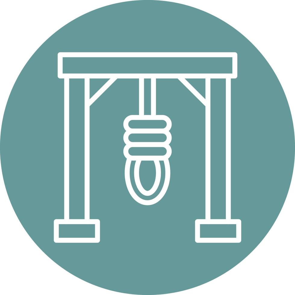 Gibbet Icon Style vector