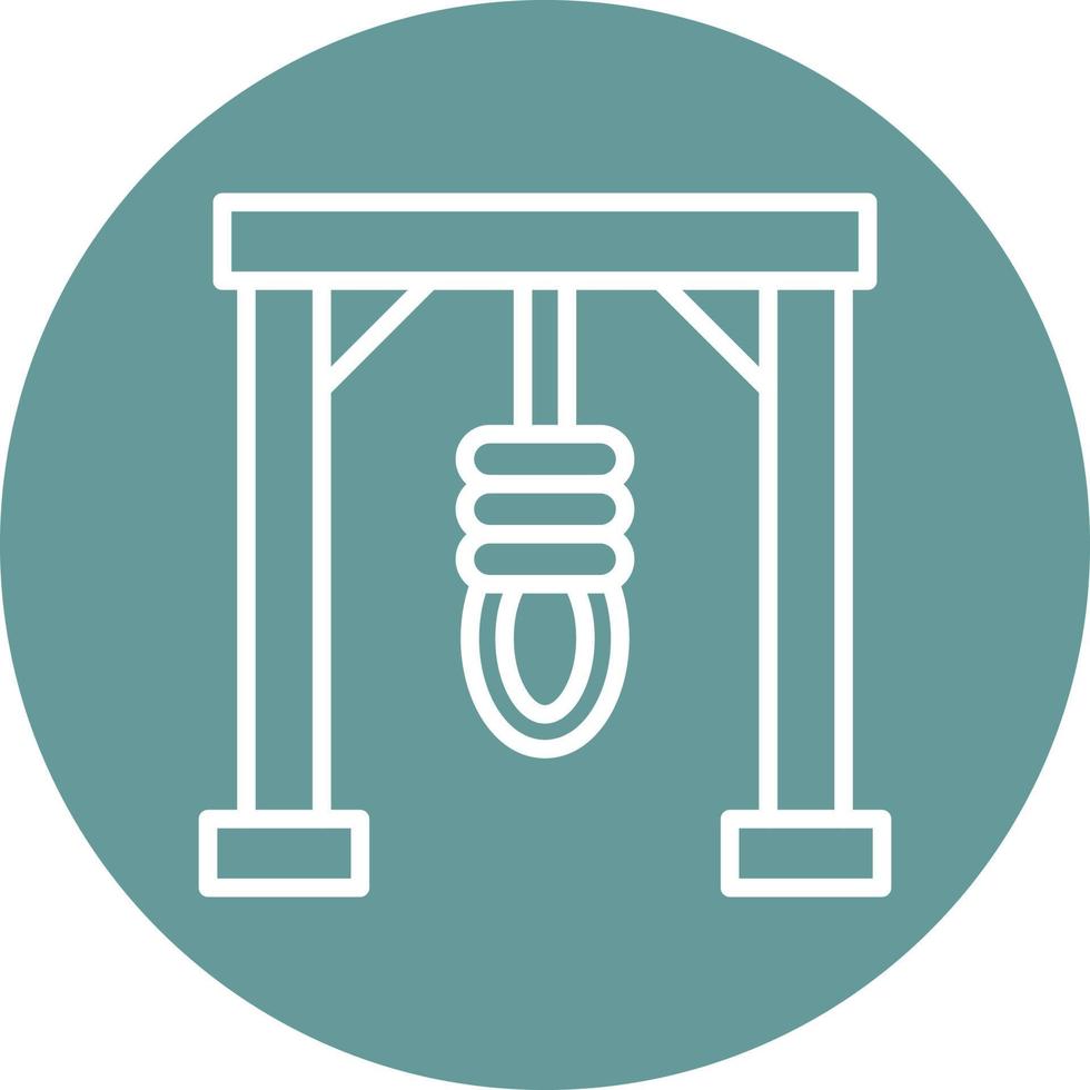 Gibbet Icon Style vector