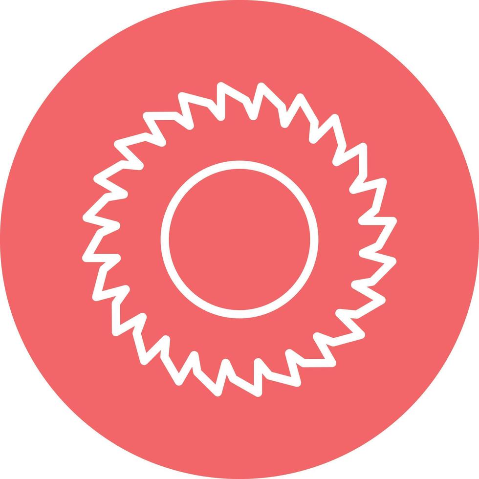 Circular Saw Icon Style vector