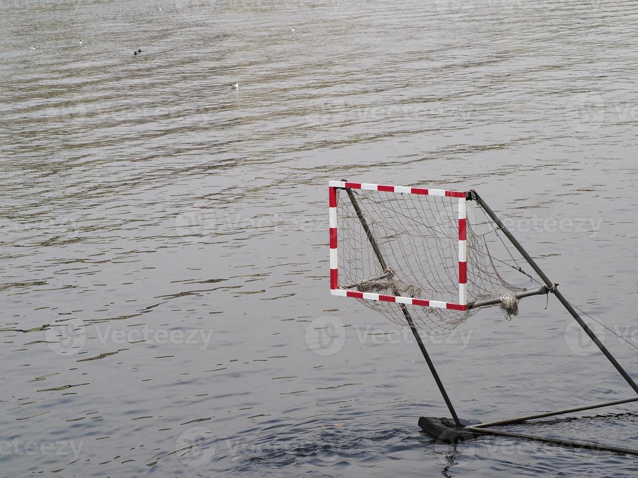 water goal post photo