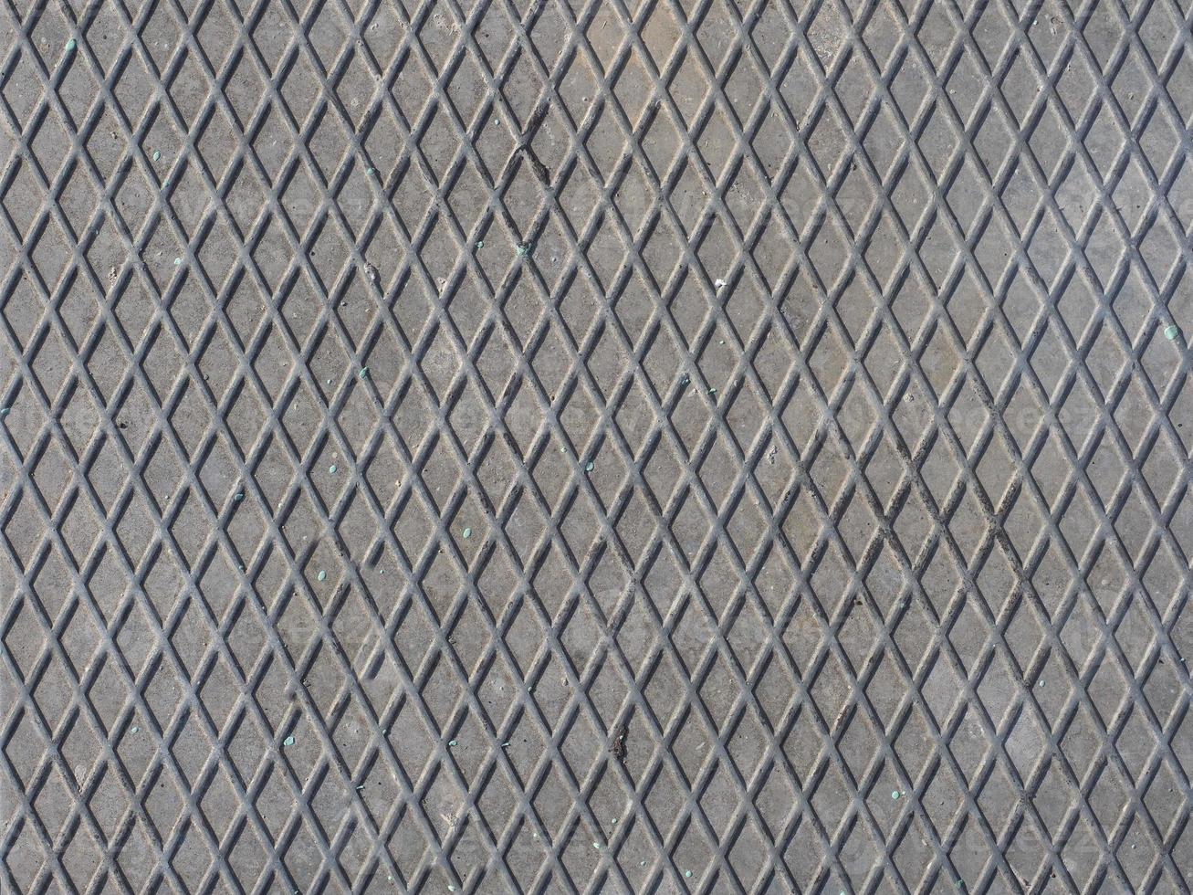 fondo de textura de metal de malla de acero gris foto