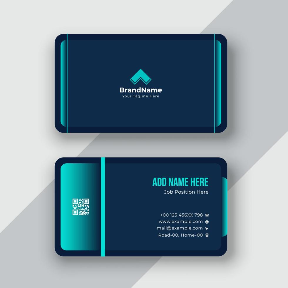 Business card design template vector