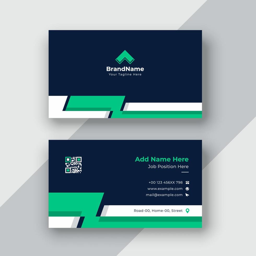 Business card design template vector