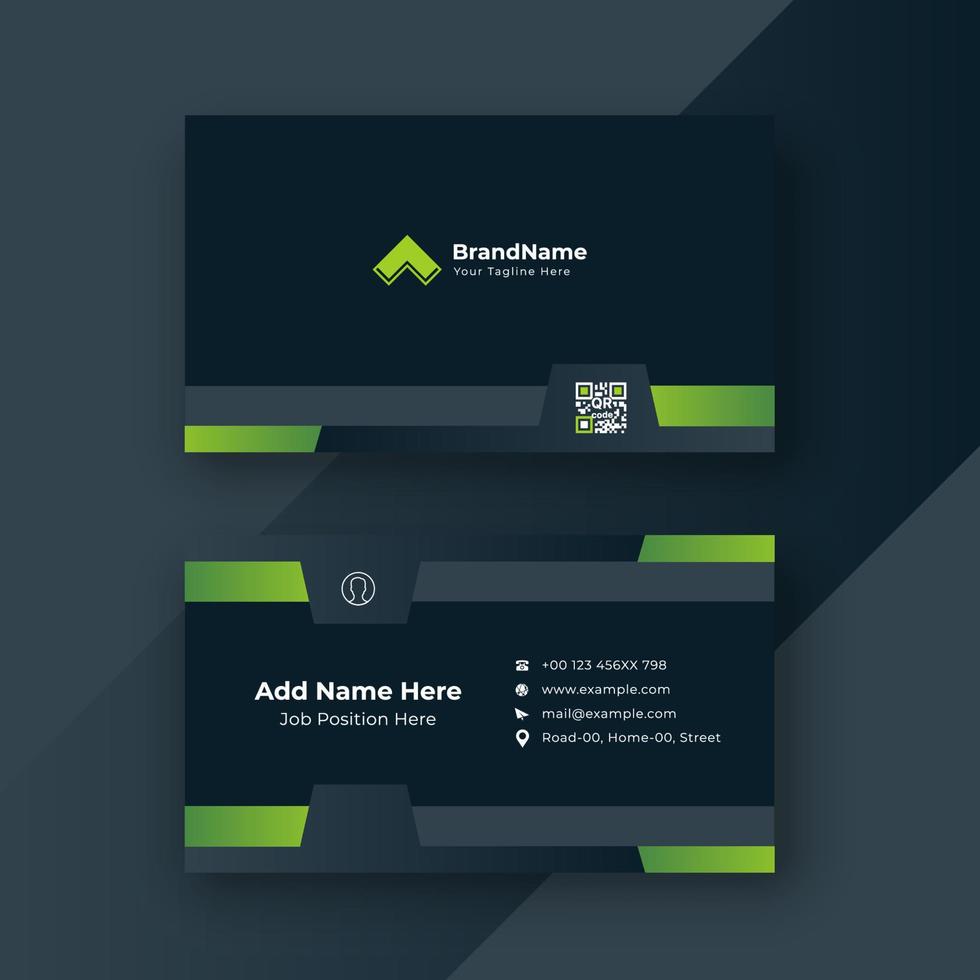 Business card design template vector