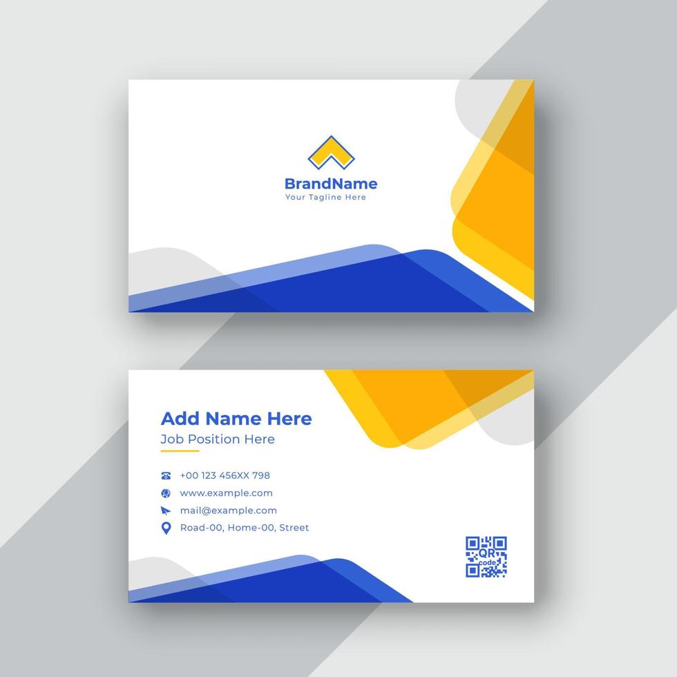 Business card design template vector