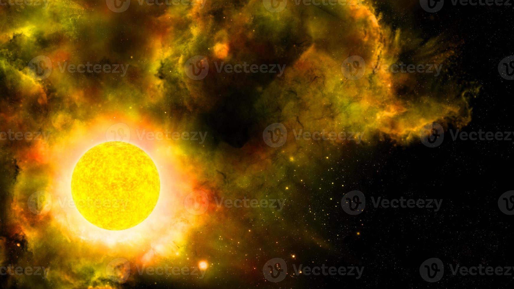 Dramatic Space Colorful and amazing Star Universe. Background for your content like as video, gaming, broadcast, streaming, promotion, advertise, presentation, sport, marketing, webinar, education etc photo