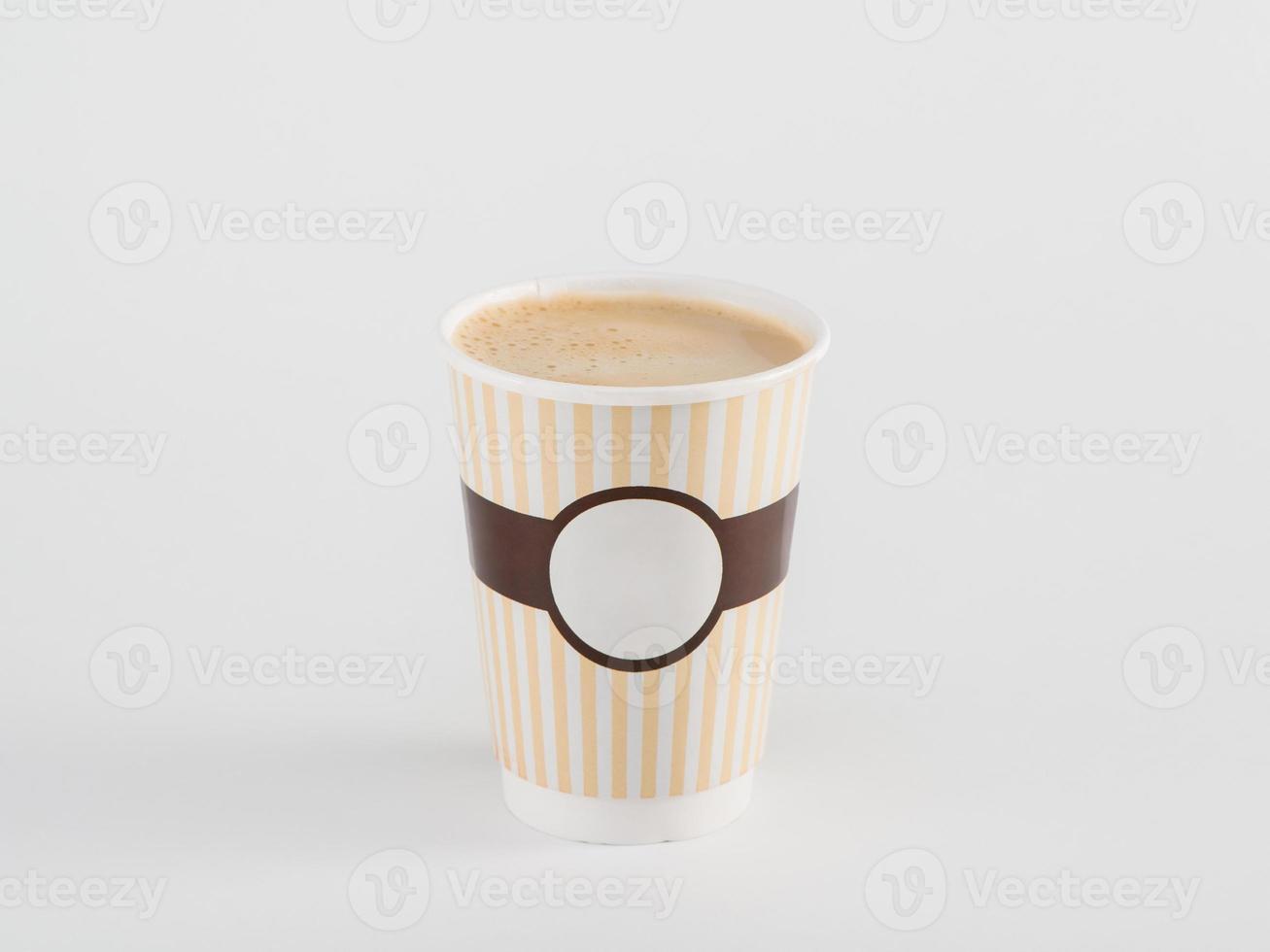 paper cup for coffee photo