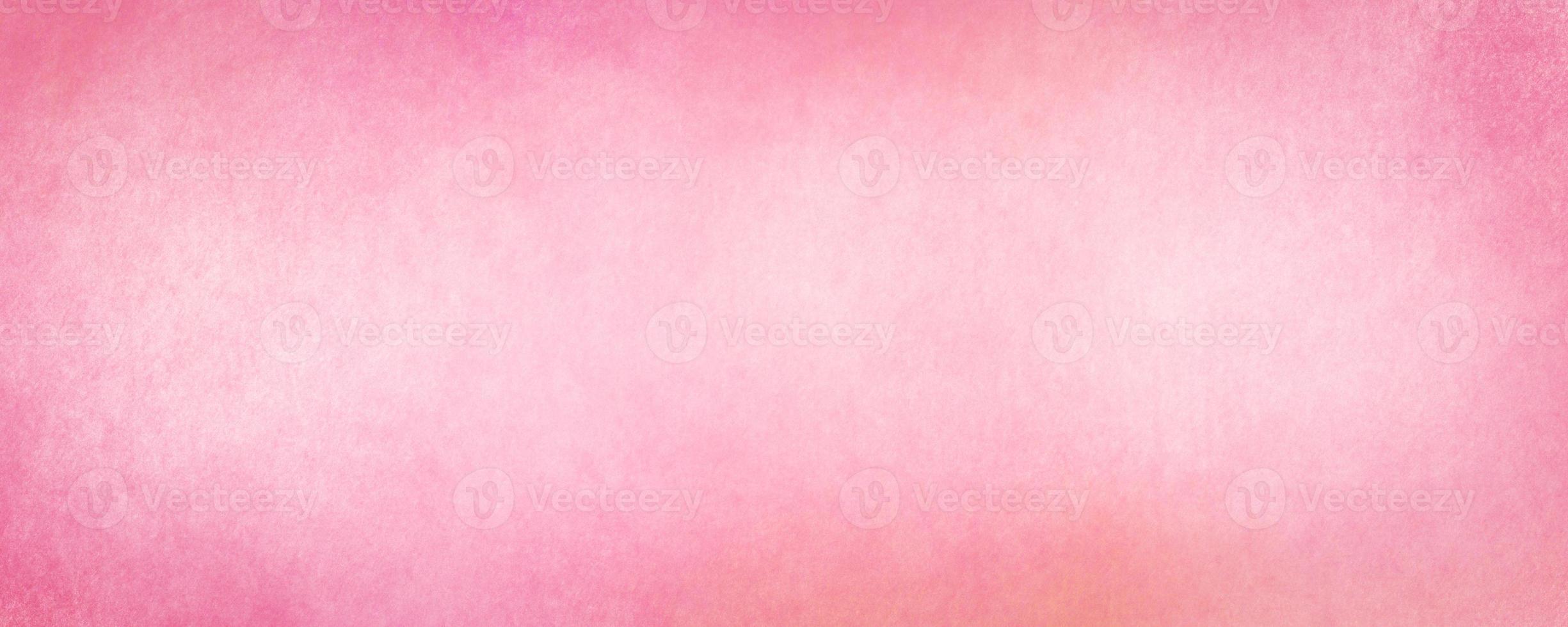 abstract pink color background with watercolor paint photo