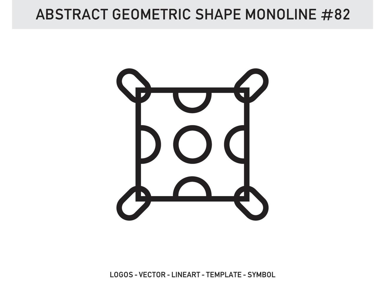 Ornament Geometric Monoline Shape Abstract Line Free Vector