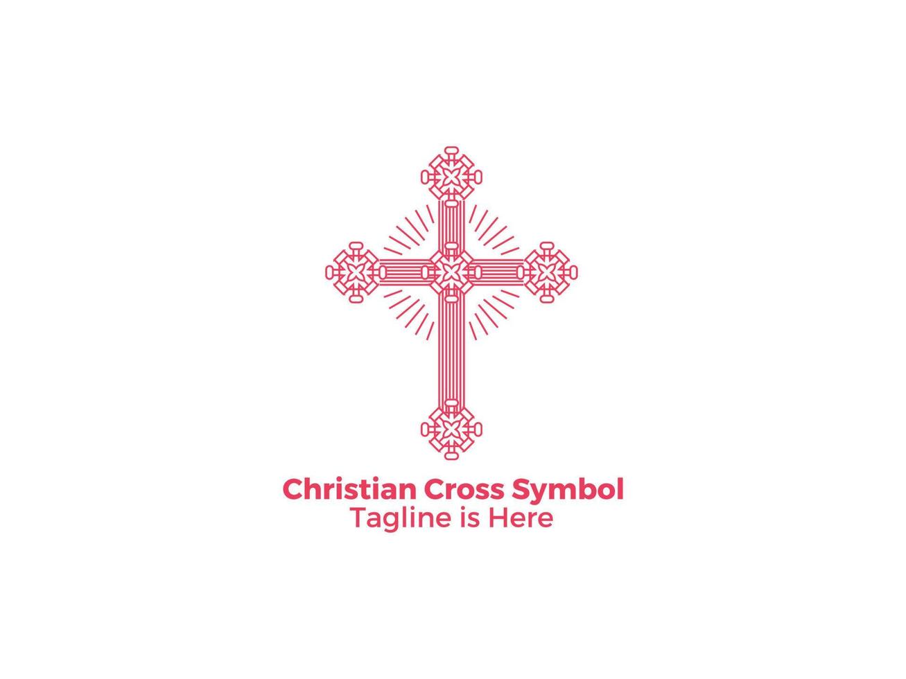 Cross Religion Catholicism Christian Symbols Jesus Church Free Vector