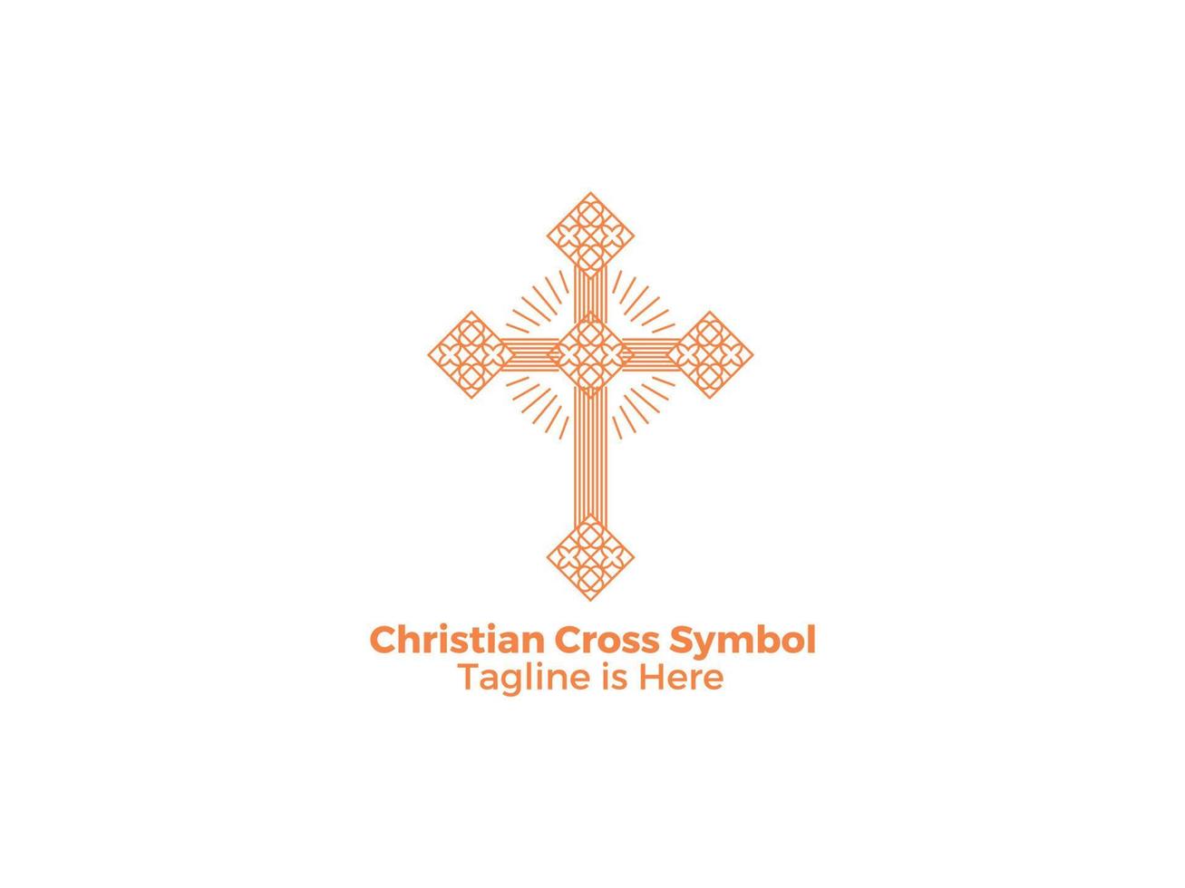 Christians cross religion vector symbols jesus catholicism free vector